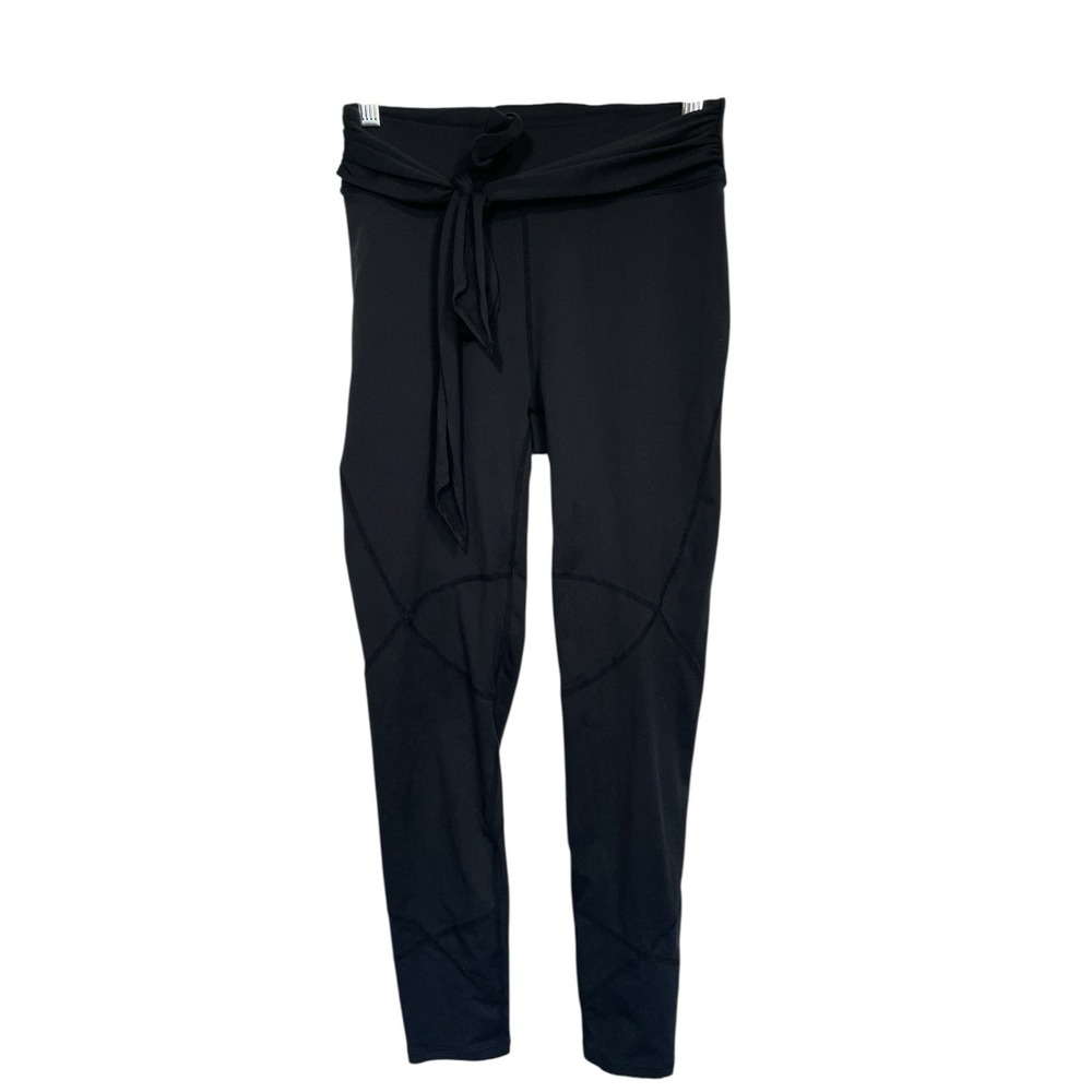 Free People Movement Tie Waist Legging‎ Black Extra Size Small Yoga